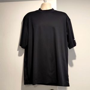 Men's Nike Mock Neck Dri-Fit Golf Shirt